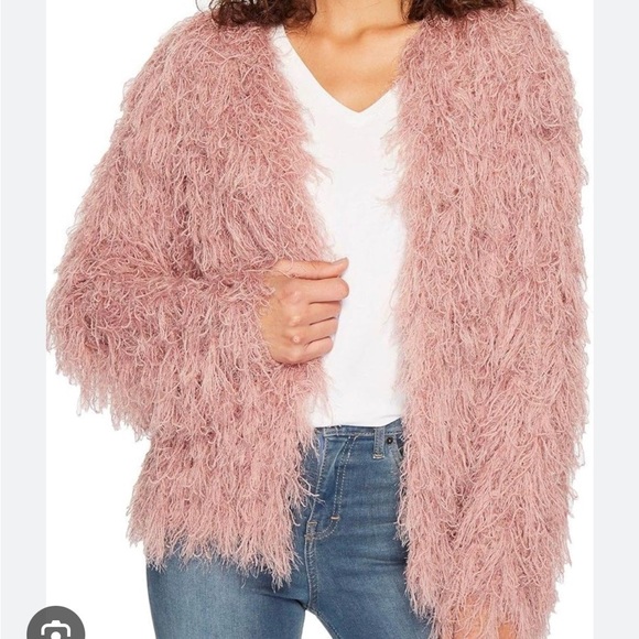 J.O.A Shaggy Cardigan - Picture 2 of 10